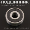 Подшипник заднего колеса 6301-2RS 12*37*12 (Delta, ред-р 4T CH250) (TM) "BEEZMOTO"