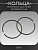 Кольца мотокосы 43cc (Ø40) 1E40F MITSUBISHI TL43 "PISTON RING"